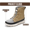 image:imageProject Cloud 100 Genuine Leather Womens Snow Boots Waterproof LeonoraTaupe