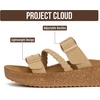 image:imageProject Cloud Comfortable Womens Sandals Platform Sandals for WomenAlmond
