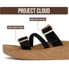 image:imageProject Cloud Comfortable Womens Sandals Platform Sandals for WomenBlack