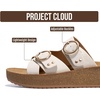 image:imageProject Cloud Comfortable Womens Sandals Platform Sandals for WomenCream  Kristi
