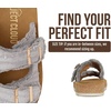 image:imageProject Cloud Comfortable Womens Sandals Platform Sandals for WomenLight Grey Twill  Light