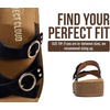 image:imageProject Cloud Comfortable Womens Sandals Platform Sandals for WomenPure Black  Kristi