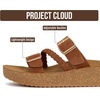 image:imageProject Cloud Comfortable Womens Sandals Platform Sandals for WomenWhiskey