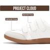 image:imageProject Cloud Fashion Sneakers for Women with Memory Foam Insole YsabelleWhite