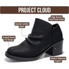 image:imageProject Cloud Genuine Leather Heeled Boots For Women  Slouch Womens BootsBlack Grainy Leather