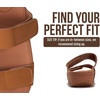image:imageProject Cloud Genuine Leather Platform Sandals Women Non Slip Womens SlidesAdee  Tan