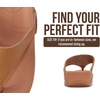 image:imageProject Cloud Genuine Leather Platform Sandals Women Non Slip Womens SlidesArlo  Tan