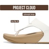 image:imageProject Cloud Genuine Leather Platform Sandals Women Non Slip Womens SlidesArlo  White