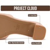 image:imageProject Cloud Genuine Leather Womens Heels Dress Sandals amp Slides MonacoCherry Blossom Suede