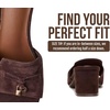 image:imageProject Cloud Genuine Leather Womens Heels Dress Sandals amp Slides MonacoEspresso Suede