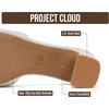image:imageProject Cloud Genuine Leather Womens Heels Dress Sandals amp Slides MonacoLondfog Suede