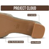 image:imageProject Cloud Genuine Leather Womens Heels Dress Sandals amp Slides MonacoMatcha Suede