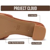 image:imageProject Cloud Genuine Leather Womens Heels Dress Sandals amp Slides MonacoMocha Suede