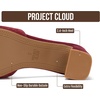 image:imageProject Cloud Genuine Leather Womens Heels Dress Sandals amp Slides MonacoSangrias Suede