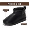 image:imageProject Cloud Girls 100 Genuine Leather Non Slip Fur Lined Ankle BootsBlack Leather