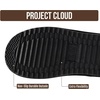 image:imageProject Cloud Girls 100 Genuine Leather Non Slip Fur Lined Ankle BootsBlack Stitch
