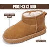 image:imageProject Cloud Girls 100 Genuine Leather Non Slip Fur Lined Ankle BootsChestnut