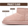 image:imageProject Cloud Girls 100 Genuine Leather Non Slip Fur Lined Ankle BootsPink