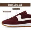image:imageProject Cloud Laceup Fashion Sneakers for Women Footwear 2026 MadisonBurgundy