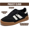 image:imageProject Cloud Leather Kids Sneakers Shoes for Girls amp Boys Little VerdyBlack