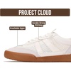 image:imageProject Cloud Leather Kids Sneakers Shoes for Girls amp Boys Little VerdyWhite