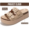 image:imageProject Cloud Lightweight Platform Wedge Sandals for Women 2026 SoftyBeige