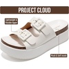 image:imageProject Cloud Lightweight Platform Wedge Sandals for Women 2026 SoftyWhite