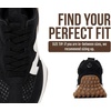 image:imageProject Cloud Lighweight Trendy Lace Up Fashion Sneakers for Women LeccoBlack Mesh