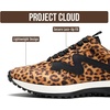 image:imageProject Cloud Lighweight Trendy Lace Up Fashion Sneakers for Women LeccoLeopard Micro