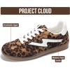 image:imageProject Cloud NonSlip Fashion Sneakers for Women LaceUp ShoesLeopard