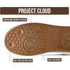 image:imageProject Cloud NonSlip Fashion Sneakers for Women LaceUp ShoesLime Microsuede