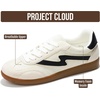 image:imageProject Cloud NonSlip Fashion Sneakers for Women LaceUp ShoesTaupe