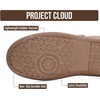 image:imageProject Cloud NonSlip Fashion Sneakers for Women LaceUp ShoesTaupe Multi