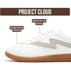 image:imageProject Cloud NonSlip Fashion Sneakers for Women LaceUp ShoesWhite