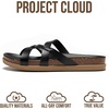 image:imageProject Cloud NonSlip Summer Slides for Women amp Lightweight Womens SandalsBlack