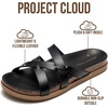 image:imageProject Cloud NonSlip Summer Slides for Women amp Lightweight Womens SandalsBlack