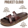 image:imageProject Cloud NonSlip Summer Slides for Women amp Lightweight Womens SandalsChocolate