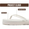 image:imageProject Cloud Platform Sandals Women Memory Foam Flip Flops ELEVATION