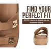 image:imageProject Cloud Platform Sandals Women Memory Foam Slides HavanaTan Suede