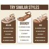 image:imageProject Cloud Sandals for Women Strappy Adjustable Slides 2026 BrandyNatural Raffia