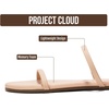 image:imageProject Cloud Summer Sandals for Women with Memory Foam Insole TransitionBeige