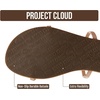 image:imageProject Cloud Summer Sandals for Women with Memory Foam Insole TransitionBeige