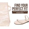 image:imageProject Cloud Summer Sandals for Women with Memory Foam Insole TransitionBeige Patent