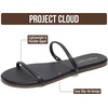 image:imageProject Cloud Summer Sandals for Women with Memory Foam Insole TransitionBlack