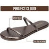 image:imageProject Cloud Summer Sandals for Women with Memory Foam Insole TransitionBronze