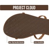 image:imageProject Cloud Summer Sandals for Women with Memory Foam Insole TransitionCamel
