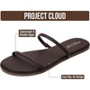 image:imageProject Cloud Summer Sandals for Women with Memory Foam Insole TransitionDark Choco