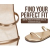 image:imageProject Cloud Summer Sandals for Women with Memory Foam Insole TransitionDark Gold