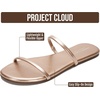 image:imageProject Cloud Summer Sandals for Women with Memory Foam Insole TransitionRose Gold