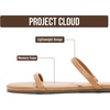 image:imageProject Cloud Summer Sandals for Women with Memory Foam Insole TransitionTan
